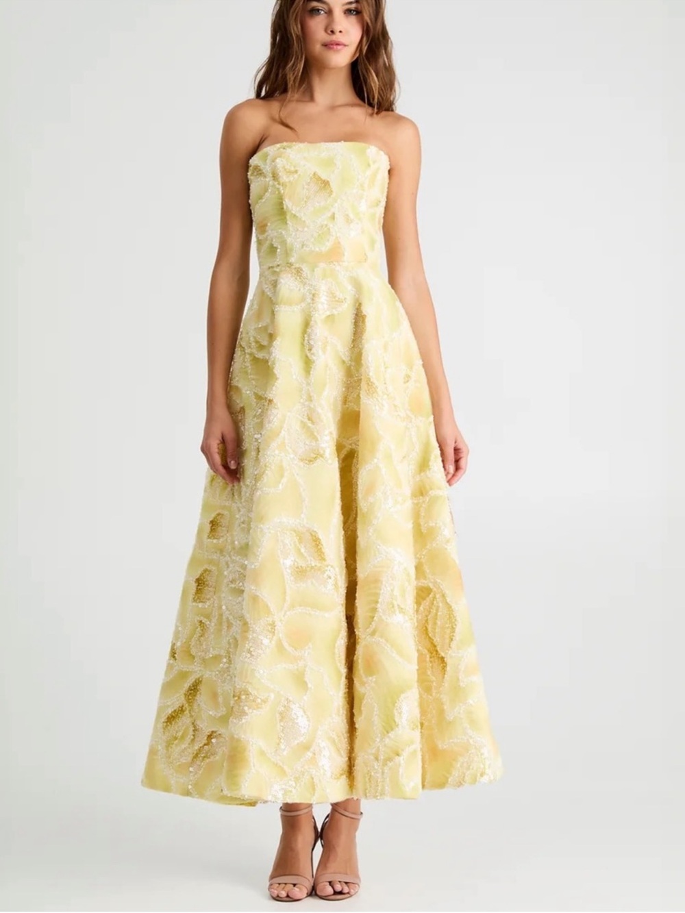 ✨NEW✨Helsi VIVIAN Dress Strapless in
Canary Yellow